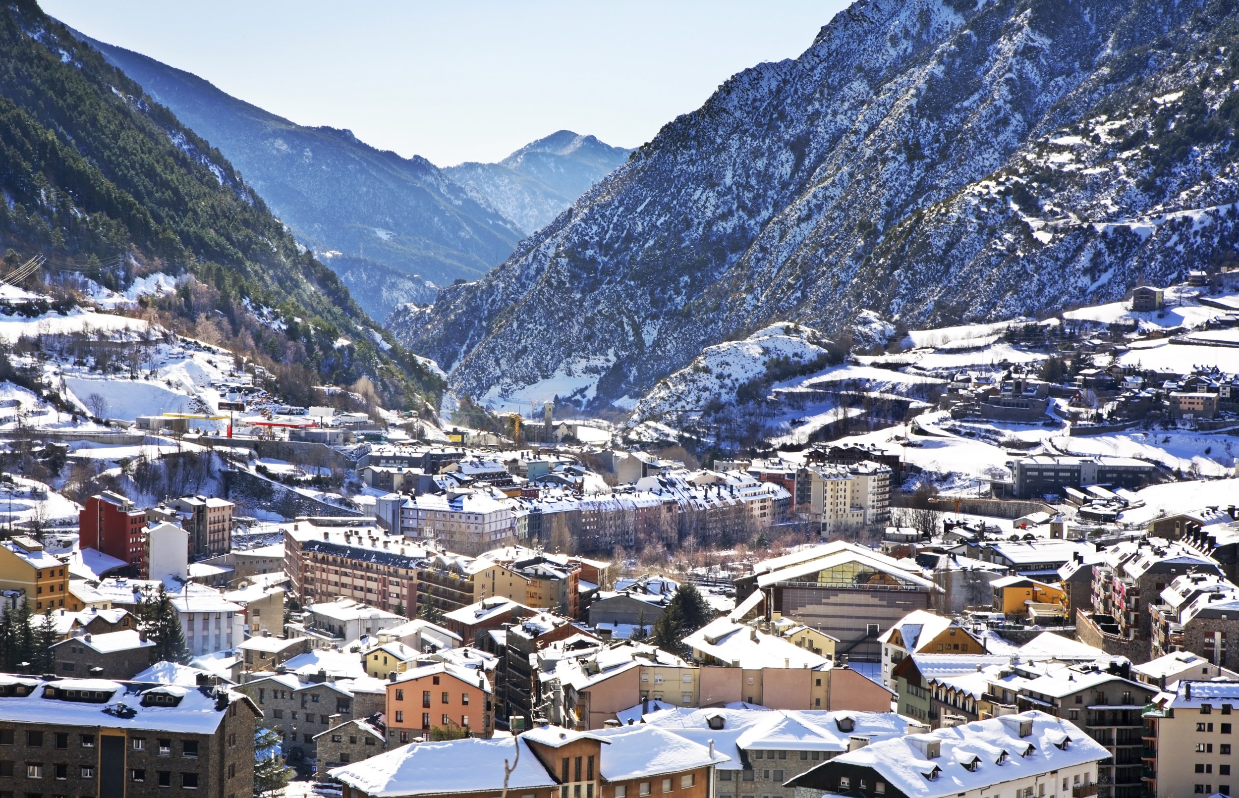 Encamp. Andorra. Энкамп. Андорра